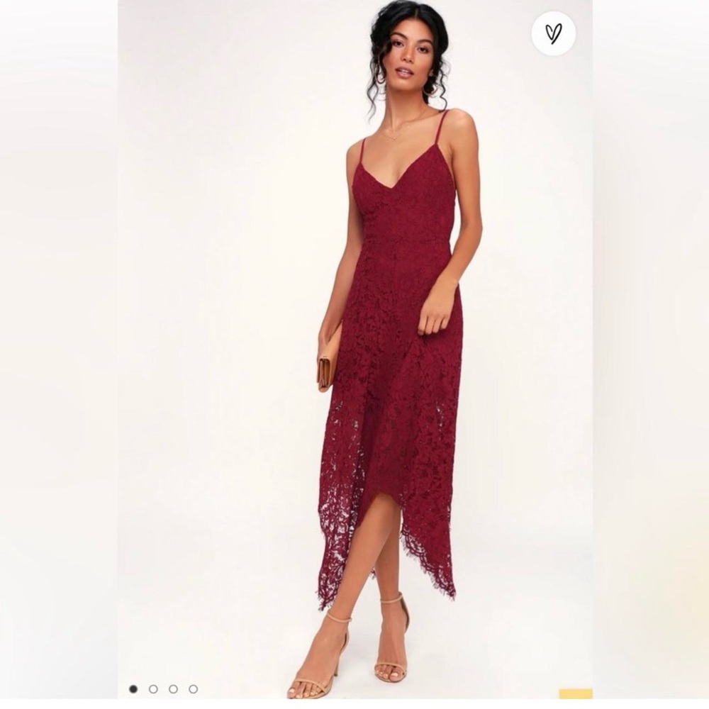 Lulus Lace MIDI Dress